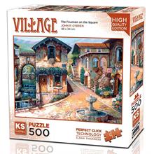 Ks Games 500 Parça The Fountain On The Square Puzzle