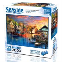 Ks Games 3000 Parça Amerikan Limanında Gün Batımı Puzzle - Dominic Davison