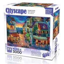 Ks Games 3000 Parça Europe Street Puzzle