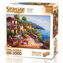 Ks Games 2000 Parça Sessiz Kıyı Kasabası Puzzle - Jin Park