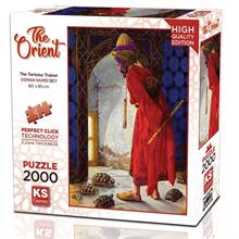 Ks Games 2000 Parça Kaplumbağa Terbiyecisi Puzzle - Osman Hamdi Bey