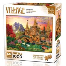 Ks Games 1000 Parça Kale Ülkesi Puzzle - David Maclean