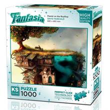 Ks Games 1000 Parça Çatıdaki Piyanı Puzzle - David Fairchild