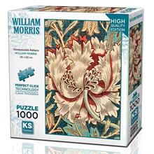 Ks Games 1000 Parça Hanımeli Puzzle - William Morris
