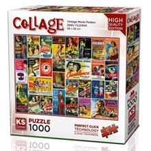 Ks Games 1000 Parça Eski Film Afişleri Puzzle - Ebru Yıldırım