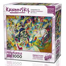 Ks Games 1000 Parça Composition VII Puzzle - Wassily Kandinsky