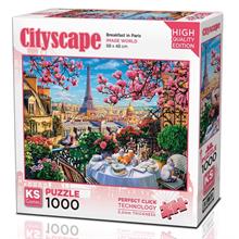 Ks Games 1000 Parça Paris te Kahvaltı Puzzle