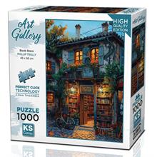 Ks Games 1000 Parça Kitapçı Dükkanı Puzzle - Phillip Trully