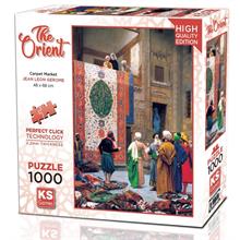 Ks Games 1000 Parça Halı Tüccarı (Jean Leon Gerome) Puzzle