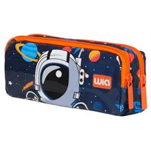 Wia Astronot Erkek Çocuk Kalemlik - İki Bölmeli Kalem Çantası