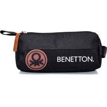United Colors Of Benetton Retro Erkek Çocuk Oval Kalemlik - Siyah