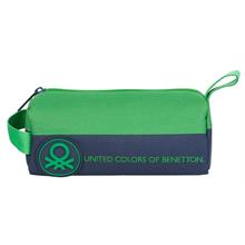 United Colors Of Benetton Retro Erkek Çocuk Oval Kalemlik - Lacivert-Yeşil