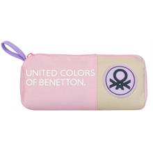 United Colors Of Benetton Tricolor Kız Çocuk Üçgen Kalemlik - Pembe