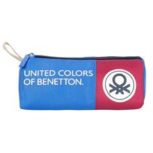 United Colors Of Benetton Tricolor Erkek Çocuk Üçgen Kalemlik - Saks Mavi