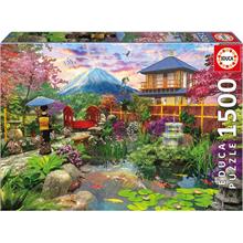 Educa 1500 Parçalı Japon Bahçesi Karton Puzzle - 19937 - Japanese Garden