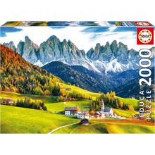Educa 2000 Parçalı Dolomitlerde Sonbahar Puzzle - 19566 - Autumn In The Dolomites