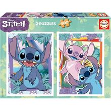 Educa 2x500 Parça Disnet Stiç Puzzle - 19732 - Stitch Disney
