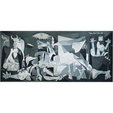 Educa 3000 Parça Guernica Panoramik/Panorama Puzzle - 11502 - Pablo Picasso - 144x68 cm