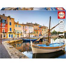 Educa 1000 Parça Proven Martigues Limanı Puzzle - 19928 - Harbour In Martigues Provence