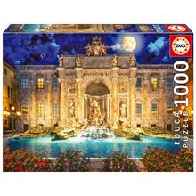 Educa 1000 Parça Roma Trevi Çeşmesi Puzzle - 19923 - Fontana Di Trevi Rome