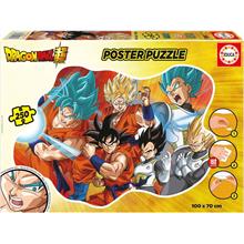 Educa 250 Parça Dragon Ball Maxi XL Poster Yapboz - 8-11 Yaş - Erkek Çocuk