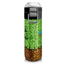 Coral High 500 ml High Craft Desenli - Erkek Çocuk Paslanmaz Çelik Okul Termosu/Suluk/Matara