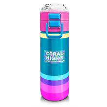 Coral High Kız Çocuk 500 ml Okul ve Günlük Paslanmaz Çelik Termos - Pembe Pastel Renkli  - Sızdırmaz