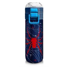 Coral High 500 ml Lacivert Kırmızı Örümcek Desenli - Erkek Çocuk Paslanmaz Çelik Okul Termosu/Suluk/Matara