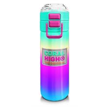 Coral High Kız Çocuk 500 ml Okul ve Günlük Paslanmaz Çelik Termos - Çok Renkli Renk Geçişli - Sızdırmaz