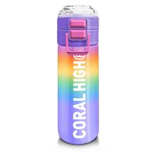 Coral High Erkek Çocuk 500 ml Okul ve Günlük Paslanmaz Çelik Termos - Renk Geçişli Desenli  - Sızdırmaz