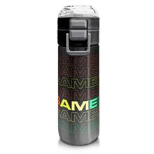 Coral High 500 ml Paslanmaz Çelik Okul Termosu/Suluk/Matara - Erkek Çocuk - Siyah Gri Gamer Desenli - Sızdırma Yapmaz