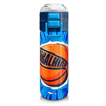 Coral High 500 ml Lacivert Mavi Basketbol Desenli - Erkek Çocuk Paslanmaz Çelik Okul Termosu/Suluk/Matara