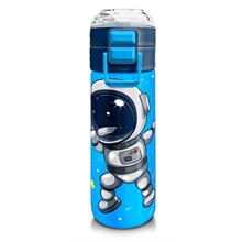 Coral High 500 ml Lacivert Mavi Astronot Desenli - Erkek Çocuk Paslanmaz Çelik Okul Termosu/Suluk/Matara