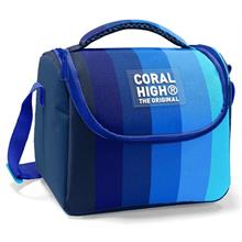 Coral High Beslenme Çantası 22795, Erkek Çocuk, Lacivert Mavi Renk Geçişli Çizgili, Isı Yalıtımlı