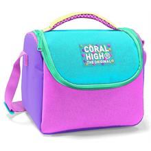 Coral High Kız Çocuk Termoslu Beslenme Çantası - Mor Yeşil Pembe Çok Renkli, Kız Çocuk