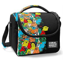Coral High Erkek Çocuk İlkokul Beslenme Çantası, Siyah Hayaletler, Isı Yalıtımlı
