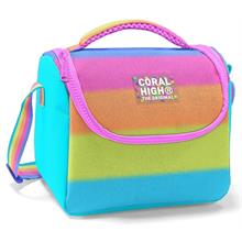 Coral High Kız Çocuk Beslenme Çantası - Thermo - Pembe Turuncu Renk Geçişli