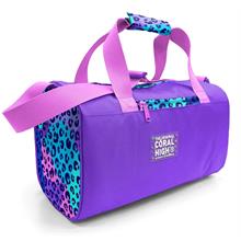 Coral High Kız Çocuk Spor ve Seyahat Çantası - Mor Pembe Leopar Desenli - 27532
