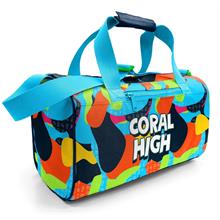 Coral High Erkek Çocuk Spor ve Seyahat Çantası - Lacivert Mavi Grafiti Desenli - 27524
