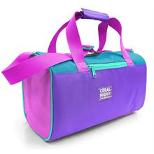 Coral High Kız Çocuk Spor ve Seyahat Çantası - Mor Pembe Desenli - 27514