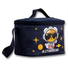 Ümit Çanta 5046 Isı Yalıtımlı Erkek Çocuk (Astronot Ayıcık Baskılı, Lacivert Beyaz Renkli) Beslenme Çantası