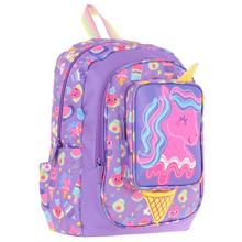 Kaukko Kids Üç Gözlü (Kız Çocuk) Okul Sırt Çantası (Unicorn Detaylı) - L5224
