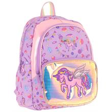 Kaukko Kids Üç Gözlü (Kız Çocuk) Okul Sırt Çantası (Nakışlı Unicorn Desenli) - L5221