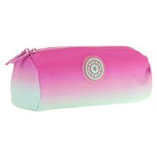 Kaukko İki Bölmeli Kız Çocuk Okul Kalem Çantası - Pembe Turkuaz - K2709