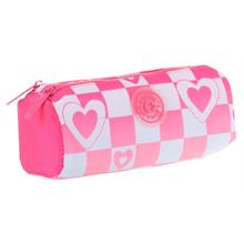 Kaukko İki Bölmeli Kız Çocuk Okul Kalem Çantası - Pembe Mavi - K2699