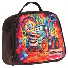 Kaukko Kids Erkek Çocuk Isı Yalıtımlı Okul/Piknik Beslenme Çantası (Sevimli Kamyon) L7274
