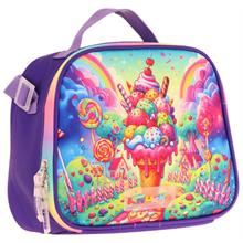 Kaukko Kids Kız Çocuk Isı Yalıtımlı Okul/Piknik Beslenme Çantası (Dondurma) L7251