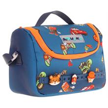 Kaukko Kids Isı Yalıtımlı, Silikon Aksesuarlı Beslenme Çantası - Lacivert Turuncu - Erkek Çocuk - L7259