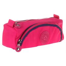 Kaukko Crazy İki Bölmeli Pembe Krinkıl Kumaş Kalem Çantası - K2518