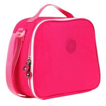 Kaukko Crazy Pembe Krinkıl Kumaş Beslenme Çantası - Kız Çocuk - Isı Yalıtımlı - K9003